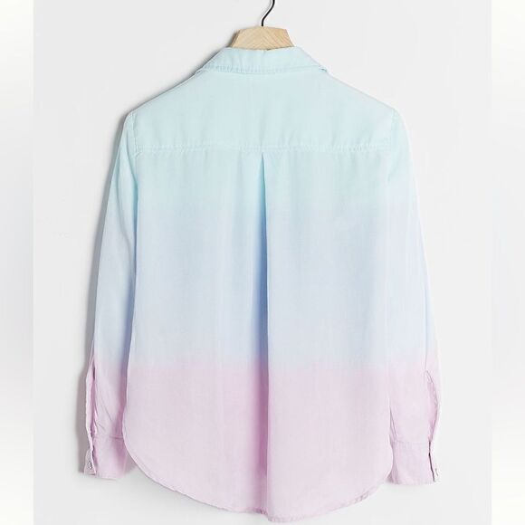 Cloth & Stone Ombré button down NWT - Picture 3 of 8